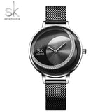 Shengke Crystal Lady Watches Luxury
