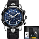 Mens Watches Brand Luxury Blue