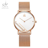 Shengke Montre Femme New Luxury Ladies Watch